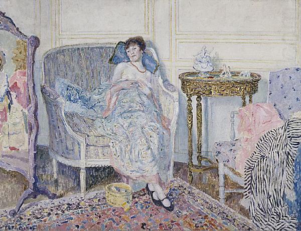 In the Boudoir, frederick carl frieseke